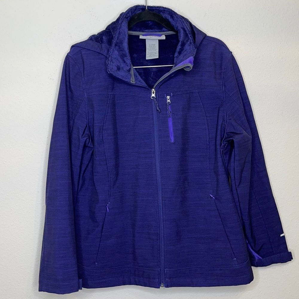 Free Country NWOT athletic rugged jacket XL with detachable hood